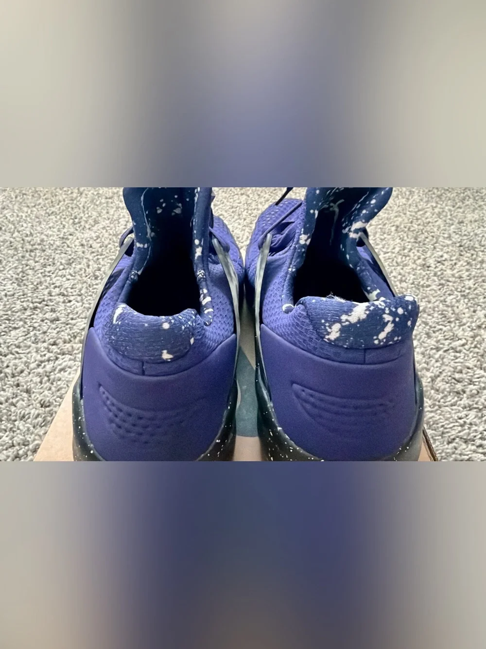 Nike Free TR 8 Mens Size 12 TCU Horned Frogs Purple Running Shoes
